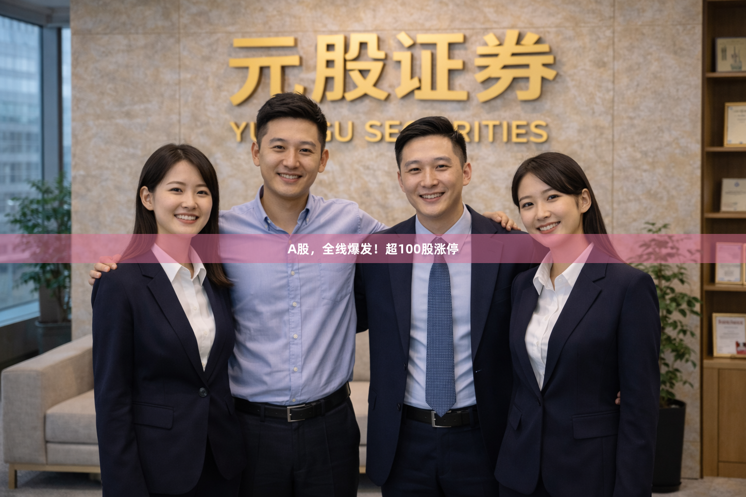 A股，全线爆发！超100股涨停